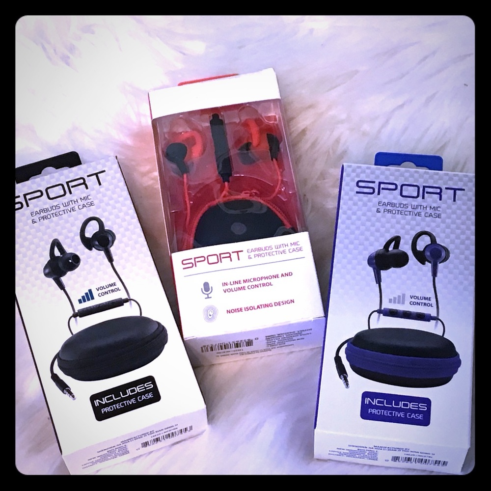 SPORT earbuds with inline Mic